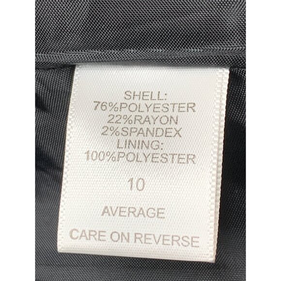 New York & Co Tweed Stretch Blazer & Pants Set Coat sz 10 Pants sz 8L RZ10406 - Picture 2 of 15